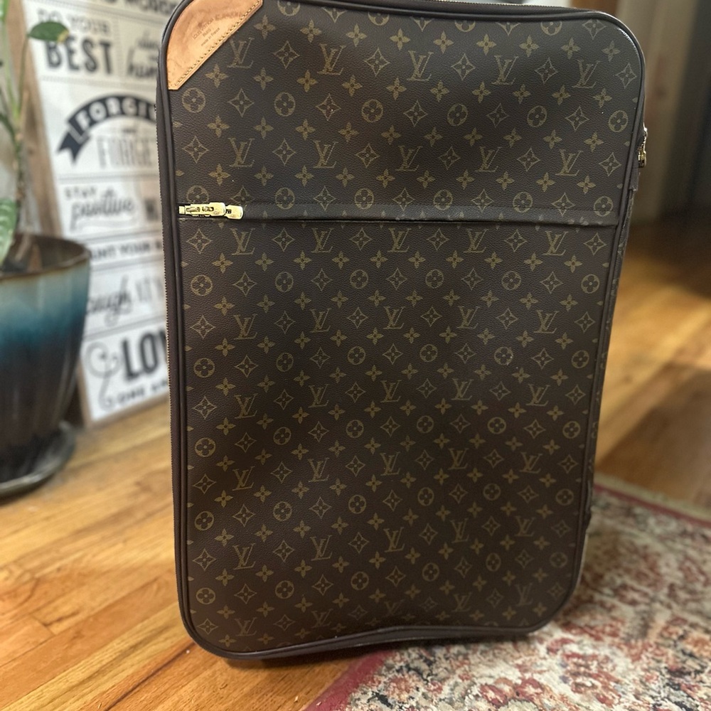 Louis Vuitton Classic Monogram Pegase 70 Suitcase